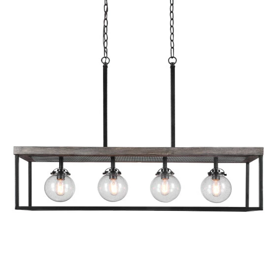 Promo ๐งจ Uttermost Pearsall 4-light Industrial Island Light ๐ - Image 5