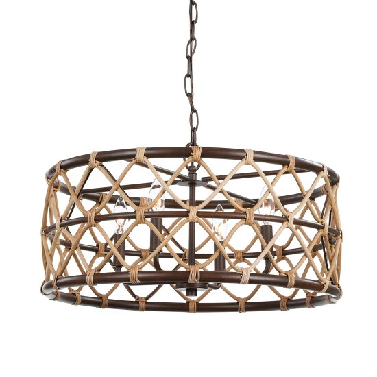 Cheap ๐ Uttermost Hilo 4-Light Drum Pendant ๐ - Image 2
