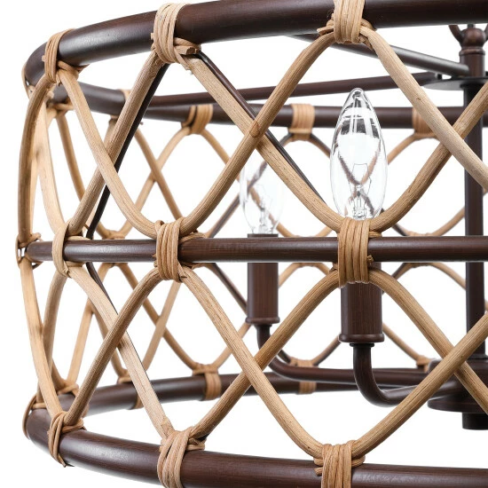 Cheap ๐ Uttermost Hilo 4-Light Drum Pendant ๐ - Image 4