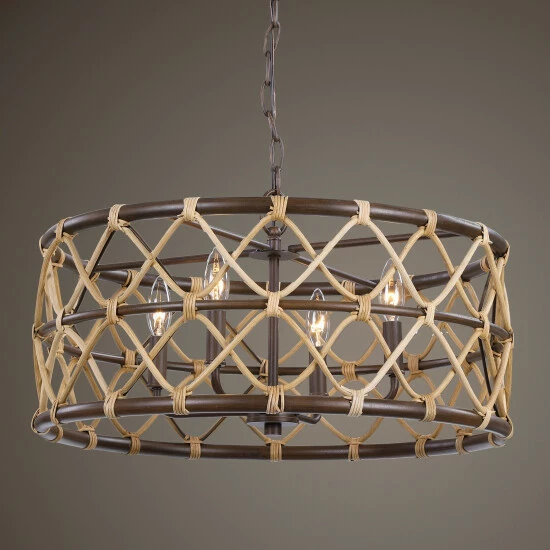 Cheap ๐ Uttermost Hilo 4-Light Drum Pendant ๐ - Image 7