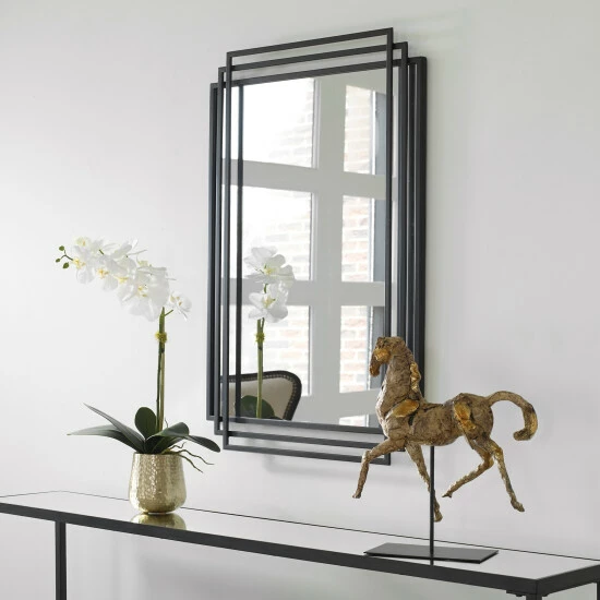 Best Sale โ Uttermost Amherst Black Iron Mirror ๐ - Image 5