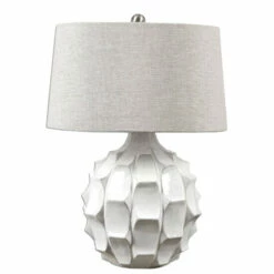 Best Sale 🤩 Uttermost Guerina Scalloped White Lamp 🔥