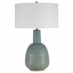 Best reviews of ๐ Uttermost Delta Light Aqua Table Lamp ๐