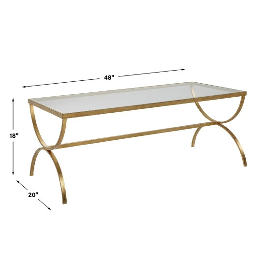 Deals โ Uttermost Crescent Coffee Table ๐ - Image 7