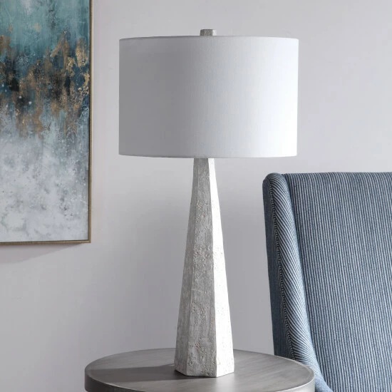 Budget 🔔 Uttermost Apollo Concrete Table Lamp 👏 - Image 6