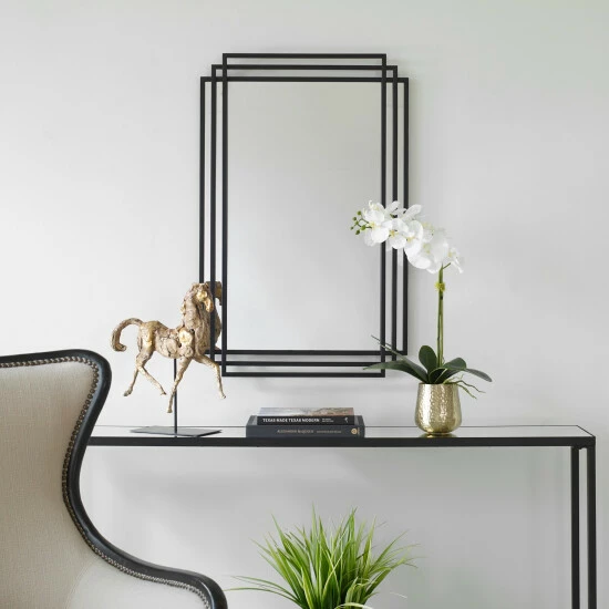 Best Sale โ Uttermost Amherst Black Iron Mirror ๐ - Image 6