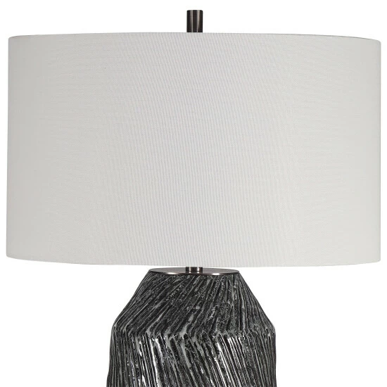Hot Sale ๐ Uttermost Malaya Graphic Black Table Lamp โจ - Image 4