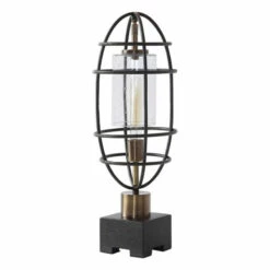Deals ❤️ Uttermost Newton Black Industrial Accent Lamp 👍