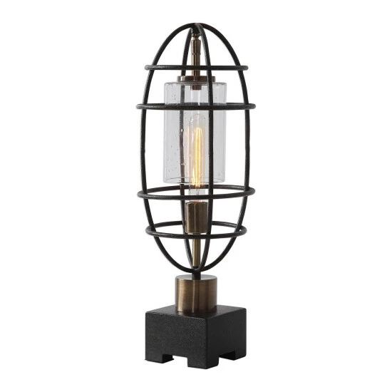 Deals โค๏ธ Uttermost Newton Black Industrial Accent Lamp ๐ - Image 2