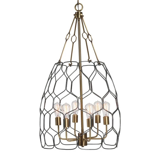 Brand new ⭐ Uttermost Halstead 6-Light Farmhouse Pendant ✨ - Image 2