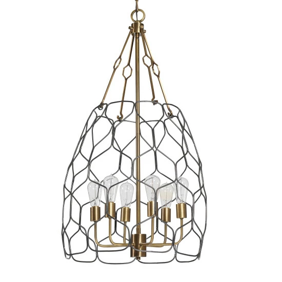 Brand new ⭐ Uttermost Halstead 6-Light Farmhouse Pendant ✨ - Image 3