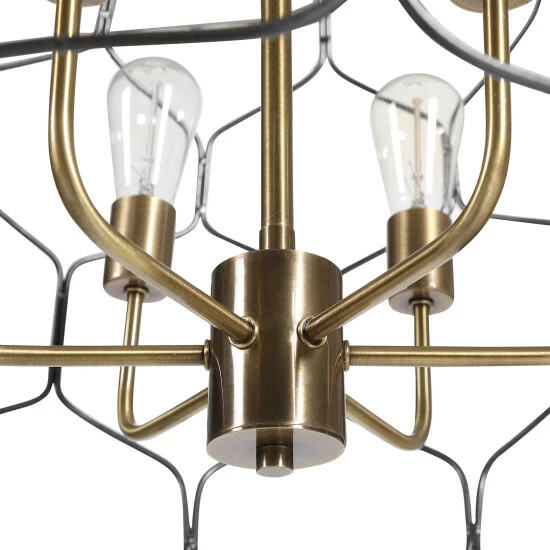 Brand new ⭐ Uttermost Halstead 6-Light Farmhouse Pendant ✨ - Image 5