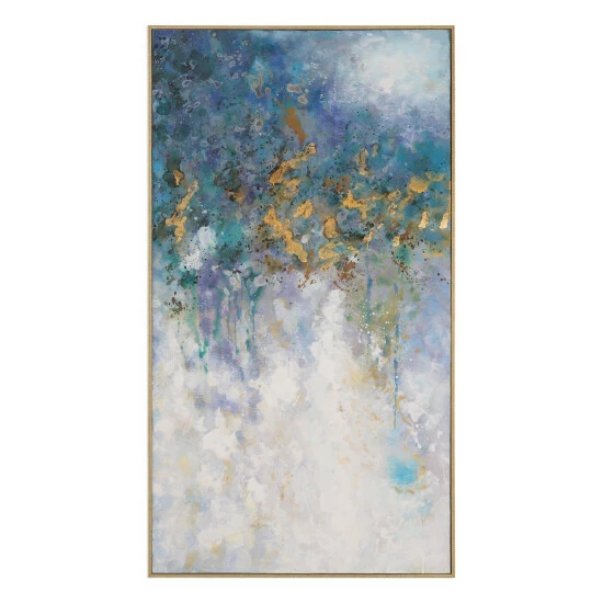 Best deal 🛒 Uttermost Floating Abstract Art - Blue 🔥