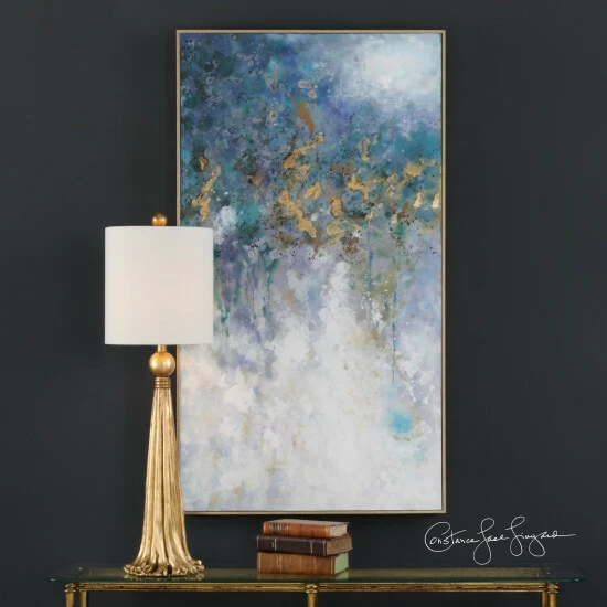 Best deal 🛒 Uttermost Floating Abstract Art - Blue 🔥 - Image 2
