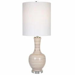 Budget ⭐ Uttermost Chalice Striped Table Lamp - 33.25 X 13 X 13 👍
