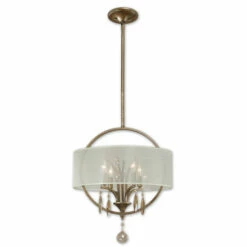 Buy 😍 Uttermost Alenya 4-light Burnished Gold Drum Pendant 😀