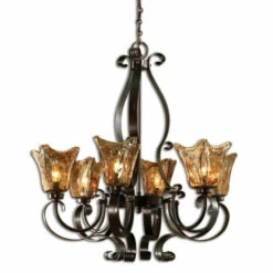 Top 10 🥰 Uttermost Vetraio 6-light Oil Rubbed Bronze Chandelier ❤️
