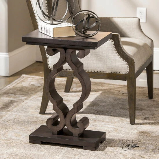 Flash Sale ๐ Uttermost Parina Ebony Accent Table ๐ - Image 5