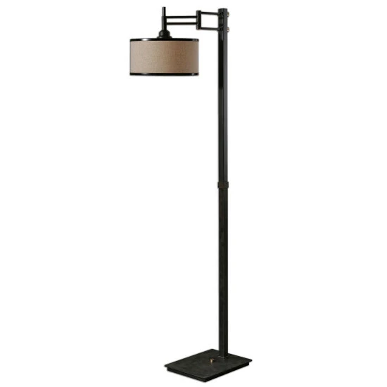 Wholesale ๐ Uttermost Prescott 1-light Dark Chocolate Metal Floor Lamp ๐
