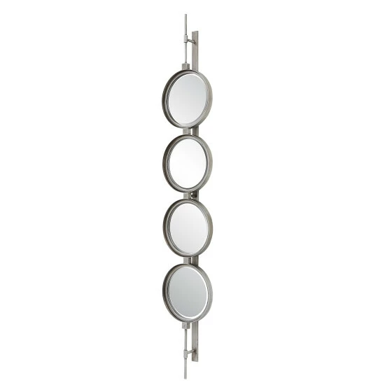 Best Sale 😀 Uttermost Button Silver Mirror - 9.875"x 59.875" ✔️ - Image 6