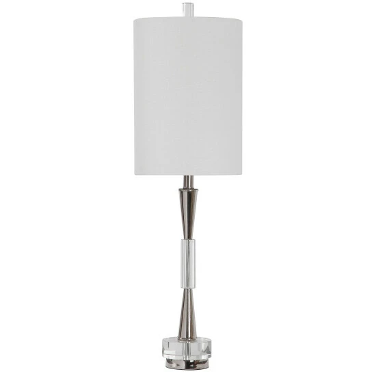 Wholesale 🤩 Uttermost Azaria Polished Nickel Buffet Lamp 🌟 - Image 2