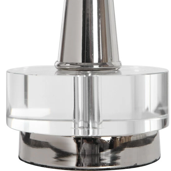 Wholesale 🤩 Uttermost Azaria Polished Nickel Buffet Lamp 🌟 - Image 4
