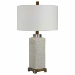 Best deal ๐ Uttermost Irie Crackled Taupe Table Lamp โ