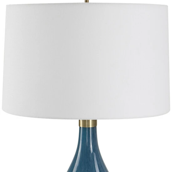 Cheapest ๐ฅ Uttermost Riviera Art Glass Table Lamp - 17"W X 27.75"H X 17"D ๐ - Image 6