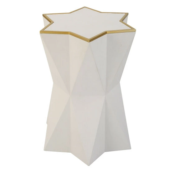 Promo โญ Uttermost Capella White Accent Table - 16"W X 22"H X 16"D ๐ฅ