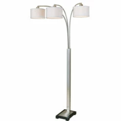 Flash Sale 👍 Uttermost Bradenton Nickel 3-light Floor Lamp 😉