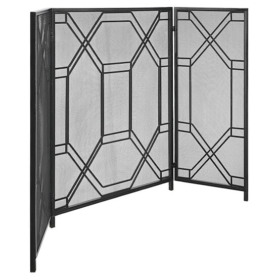 Wholesale ✔️ Uttermost Rosen Geometric Fireplace Screen - 34 X 52.5 X 0.88 🤩 - Image 2