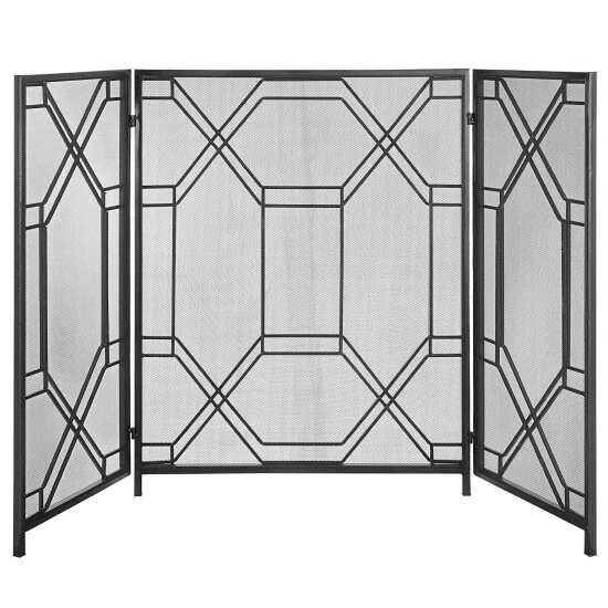 Wholesale ✔️ Uttermost Rosen Geometric Fireplace Screen - 34 X 52.5 X 0.88 🤩 - Image 3