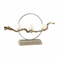 Cheapest 🤩 Uttermost Ameera Antiqued Silver Champagne Candleholder 🌟