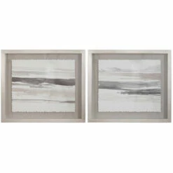 Hot Sale 😍 Uttermost Neutral Landscape Framed Prints (Set Of 2) 💯