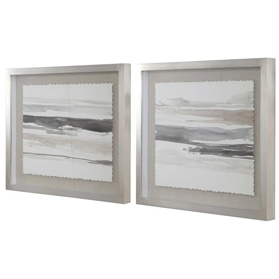 Hot Sale π Uttermost Neutral Landscape Framed Prints (Set Of 2) π― - Image 2