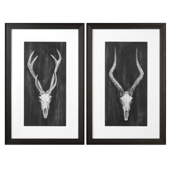 Best Sale ๐ Uttermost Rustic European-mount Prints (Set Of 2) ๐ - Image 2