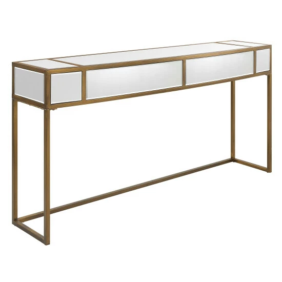 Best Sale ๐ Uttermost Reflect Mirrored Console Table - 62"W X 32"H X 14"D ๐ - Image 4