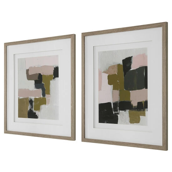 Top 10 🔥 Uttermost Color Block Framed Prints, Set/2 - 26.5"x30.5"x1" ✔️ - Image 4
