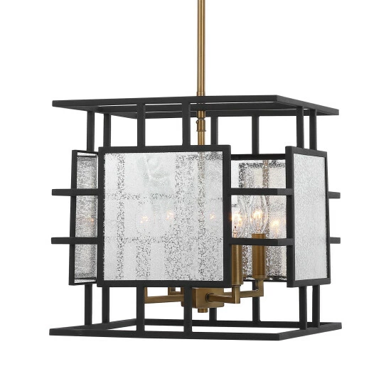 Budget โญ Uttermost Holmes 4-Light Geometric Pendant ๐คฉ - Image 2