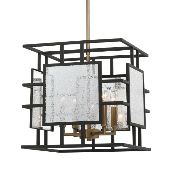 Budget โญ Uttermost Holmes 4-Light Geometric Pendant ๐คฉ - Image 4