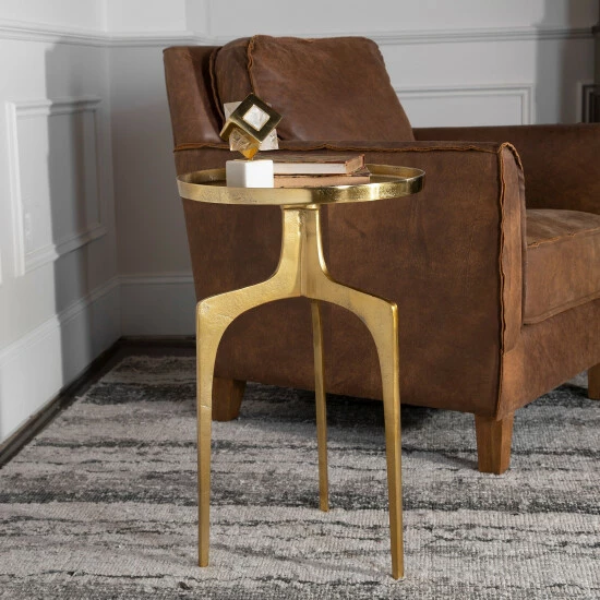 Flash Sale ๐ Uttermost Kenna Aluminum Accent Table Nickel ๐ - Image 4