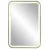 Top 10 👏 Uttermost Crofton Lighted Brass Vanity Mirror - 22.25"x 32.25" 😀