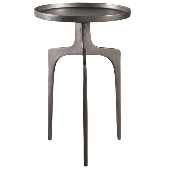 Flash Sale ๐ Uttermost Kenna Aluminum Accent Table Nickel ๐ - Image 5