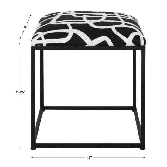 Top 10 😍 Uttermost Twists And Turns Fabric Accent Stool 😀 - Image 5