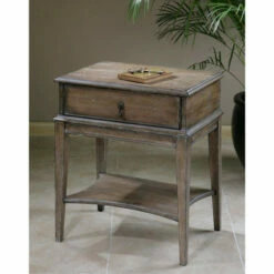 Best Sale ✨ Uttermost Hanford Wood Accent Table 👍