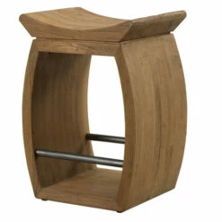 Outlet 👏 Uttermost Connor Modern Wood Counter Stool ⌛