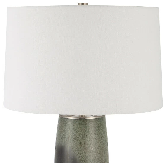 Best Pirce ๐ Uttermost Campa Gray-Blue Table Lamp - 17"x28"x17" โจ - Image 5