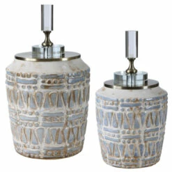 Outlet ✨ Uttermost Lenape Ceramic Bottles (Set Of 2) 🎉