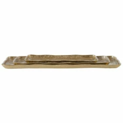 Cheap ๐ Uttermost Artisan Antique Gold Trays (Set Of 3) ๐ฅฐ