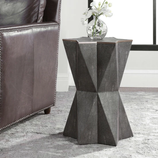 Outlet ๐ Uttermost Capella Grey Accent Table ๐ - Image 4